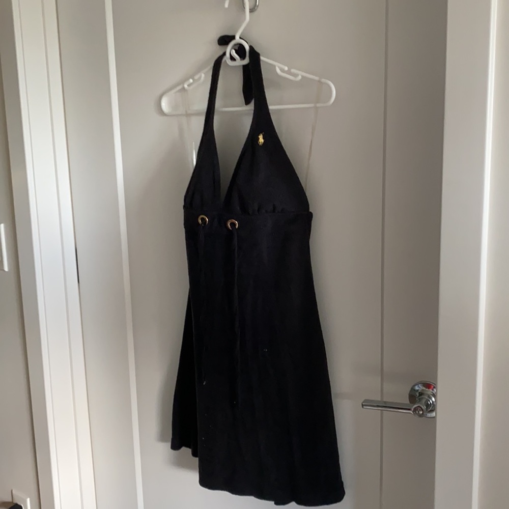 Ralph Lauren Halter terry cloth beach dress
